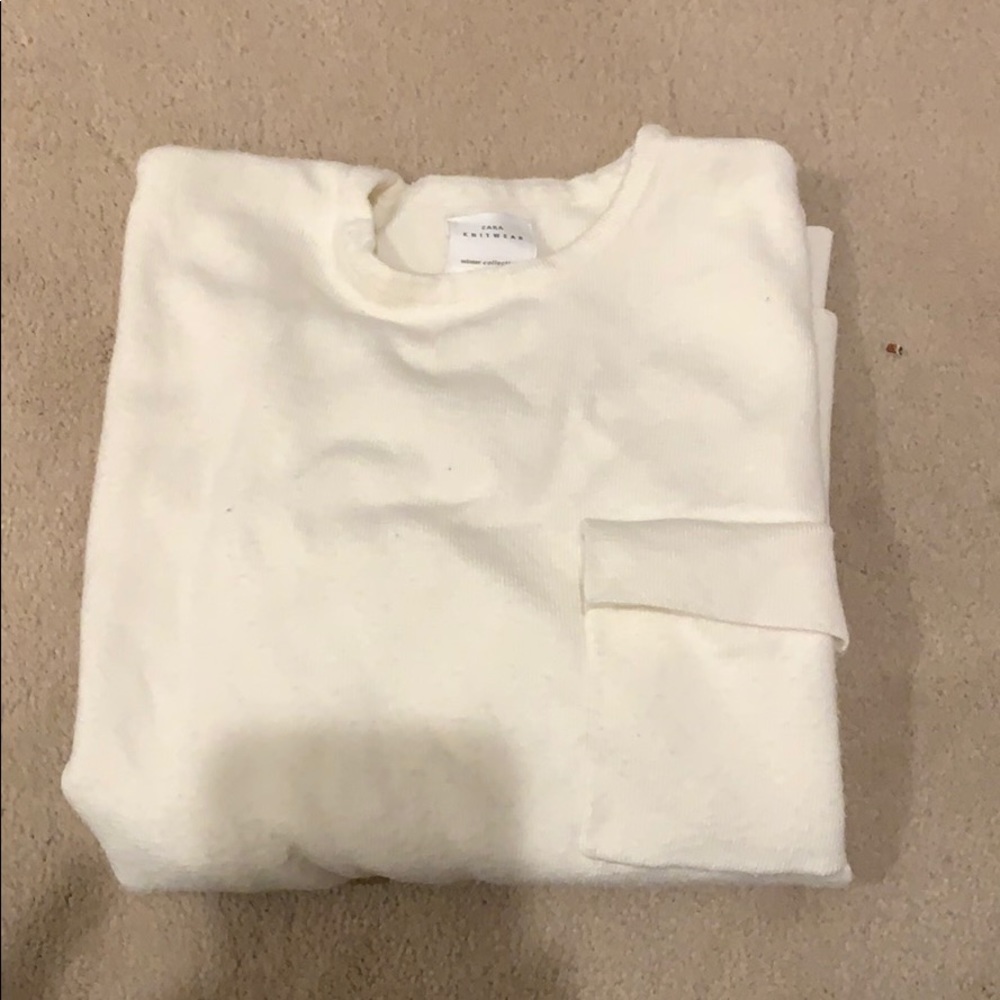 White sweater